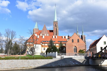 Wrocław, Ostrów Tumski, katedra, kolegiata, Dolny Śląsk, Polska, subregion, 