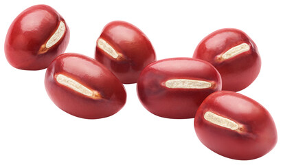 Adzuki beans isolated