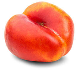Fresh tasty ripe peach or nectarine fruit