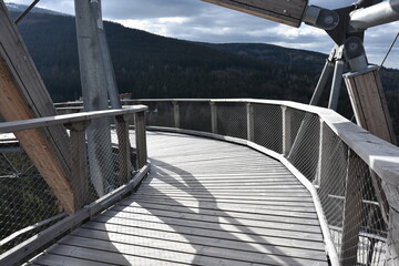 wieża widokowa SKY WALK Świeradów-Zdrój, Dolny Śląsk, Polska, Karkonosze,  © Albin Marciniak