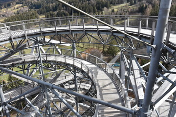 wieża widokowa SKY WALK Świeradów-Zdrój, Dolny Śląsk, Polska, Karkonosze, 