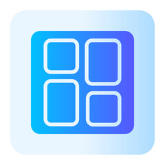 layout gradient icon