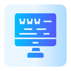 website gradient icon