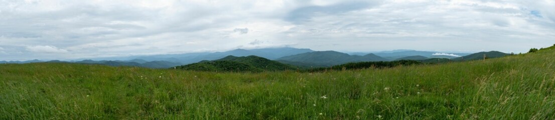 Fototapeta na wymiar Panorama of Mountains