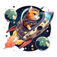 Cosmic Cat! Feline in the stars