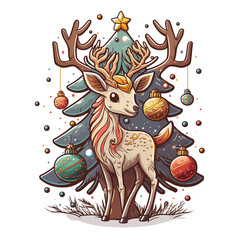 Deer-ly Beloved Holidays! Bring some holiday cheer with this deer