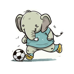 Soccer Savvy Elephant! Watch this elephant score the winning goal