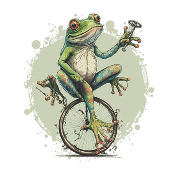Frog Circus Act! Watch this amphibian amaze