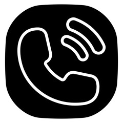 phone solid icon