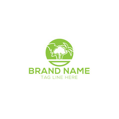 Free vector green eco tree
