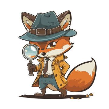 Sly Investigation! Crack the case with this sly fox detective!