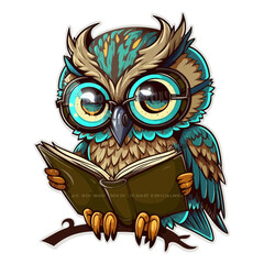 Bookworm! Get ready to expand your knowledge with this owl librarian!