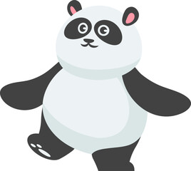 Cute Panda Illustartion