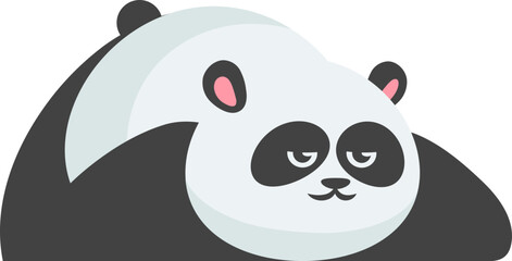 Cute Panda Illustartion