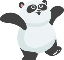 Cute Panda Illustartion