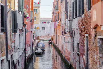 Fototapeta na wymiar canal, Venice, Italy