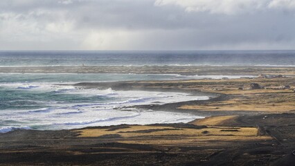 waves on the beach