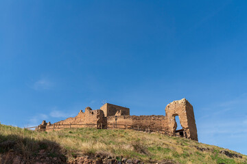 Trasmoz castle in Zaragoza, province of Aragon in Spain