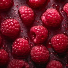raspberry background  