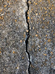 Cracked concrete background
