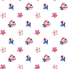 Textile and digital seamless pattern design 