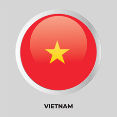 button flag of vietnam