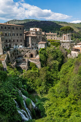 the ruins of the ancient city of Tivoli. You can still see the remains of the ancient civilization,...