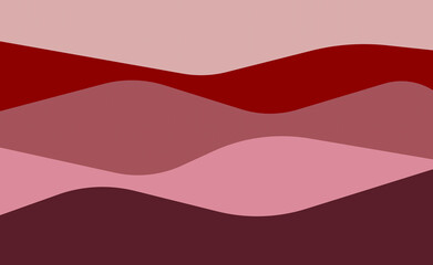 Wellen Farbig Hintergrund Design Vorlage