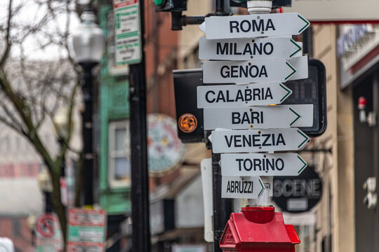 Direction signs