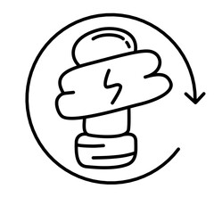 sustainable energy icon