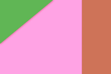 Obraz premium Geometric abstract background with shadow paper cut layers