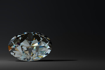 ダイヤモンドの3Dイラスト