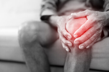 Osteoarthritis is more common in the elderly.