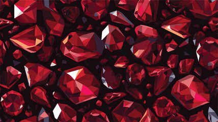 ruby stone vector background