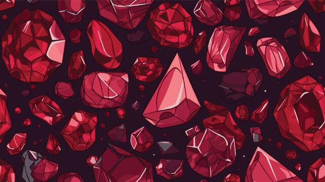 ruby stone vector background