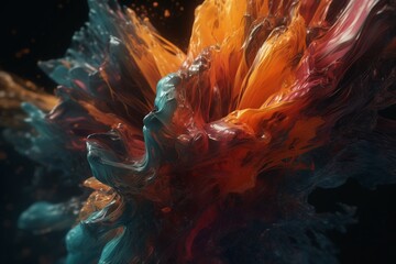 abstract backgrounds, Generative AI