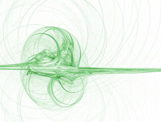 abstract green lines background design