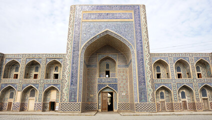 Fototapeta na wymiar Architectural and historical complex in Bukhara