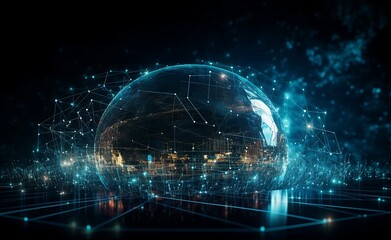 Digital shield dome, cyberspace cyber security and data protection