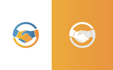 Business handshake/contract agreement flat vector icon for apps and websites, handshake partnership icon. Handshake, agreement, friendship (vector illustration)