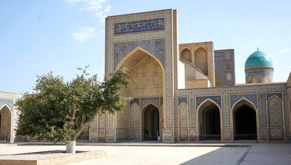 Madrasah complex in the city of Bukhara