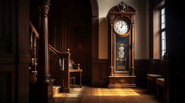 Pendulum Grandfather Clock