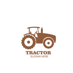 Free vector logo tractor icon design illustration