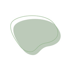 Abstract Blob Shape Corner