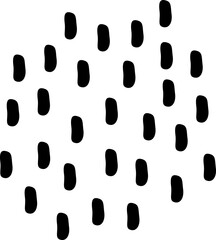 Dots Organic Abstract Shape