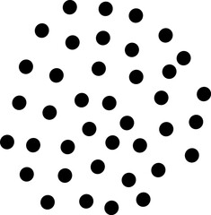 Dots Organic Abstract Shape