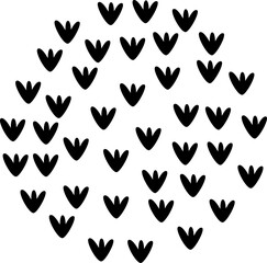 Dots Organic Abstract Shape