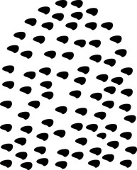 Dots Organic Abstract Shape