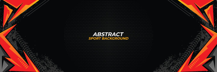 Racing Sports Background Vector Illustration