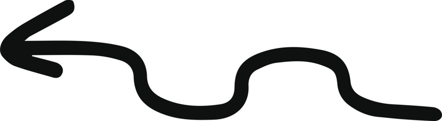 Handdrawn Arrow